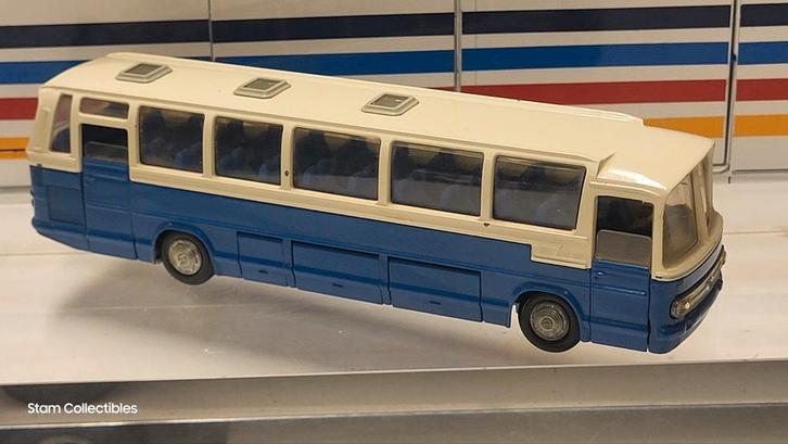 Tekno Holland Nr.950 Mercedes-Benz O 302 Blue / White, Hobby en Vrije tijd, Modelauto's | 1:50, Gebruikt, Bus of Vrachtwagen, Tekno