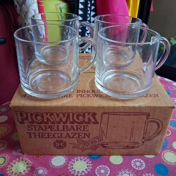 4 Pickwick (DE) theeglazen beschikbaar voor biedingen