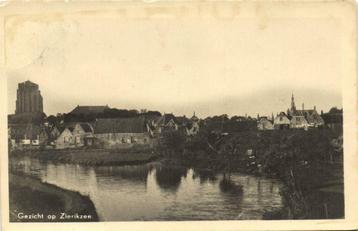 Gezicht op Zierikzee. - 1947 gelopen beschikbaar voor biedingen