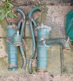 Twee Antieke ijzeren Handpompen / Waterpomp / Decoratie, Tuin en Terras, Waterpompen, Ophalen, Gebruikt, Handmatig, Overige typen