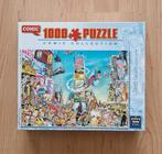 Comic puzzle times square. 1000 stukjes, Ophalen of Verzenden, 500 t/m 1500 stukjes, Zo goed als nieuw
