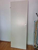 Boarddeur opdek 73cm (Meterkast), Doe-het-zelf en Verbouw, Deuren en Horren, Ophalen, Gebruikt, Minder dan 80 cm, Binnendeur