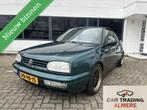 Volkswagen Golf Cabrio 1.8 Atlanta INRUILKOOPJE 1996 €1250, Auto's, Stof, Gebruikt, Zwart, 4 cilinders