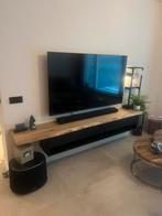 Tv meubel met eventueel boomstam plank., Huis en Inrichting, Ophalen, Zo goed als nieuw, 25 tot 50 cm, Minder dan 100 cm