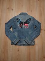 Te koop: Spijkerjasje maat 12 van Vingino, Kinderen en Baby's, Kinderkleding | Maat 152, Gebruikt, Meisje, Ophalen of Verzenden