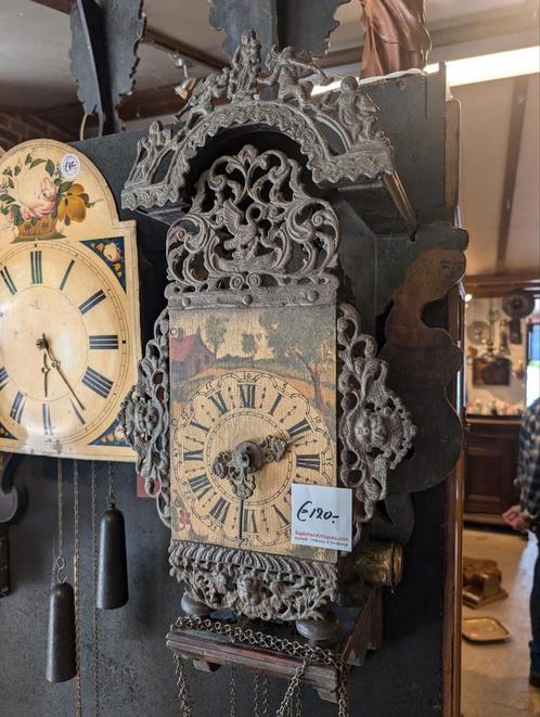 Grote Friese stoel klok €100., Antiek en Kunst, Antiek | Klokken, Ophalen