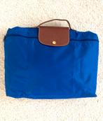 Longchamp werk-/laptop tas in koningsblauw, Sieraden, Tassen en Uiterlijk, Tassen | Damestassen, Overige typen, Blauw, Zo goed als nieuw