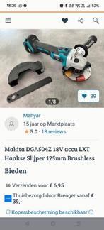 opgepast!!advertentie Makita haakse slijper bedrog, Ophalen of Verzenden, Minder dan 700 watt, Haakse handslijpmachine