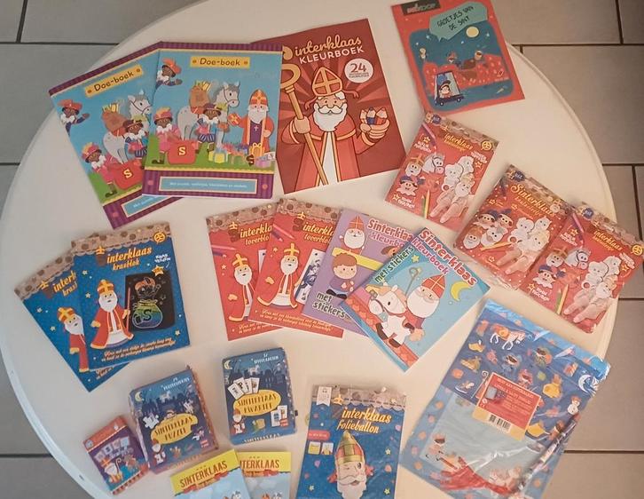 Sinterklaas Knutsel- en Tekenboekjes, Diversen, Sinterklaas, Ophalen of Verzenden