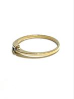 14k gouden ring met een diamant, -, -, Ophalen of Verzenden, Zo goed als nieuw