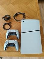 Ps5 Slim Digital edition 2 controllers z.g.a.n., Spelcomputers en Games, Spelcomputers | Sony PlayStation 5, Ophalen of Verzenden