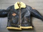Shearling/Sheepskin/Lammy - Bomber Jacket L, Ophalen of Verzenden, Gedragen, Maat 52/54 (L), Bruin