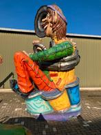 Carnavals Pop  carnavalswagen Polyester muziek, Ophalen of Verzenden, Gebruikt, Feestartikel, Carnaval