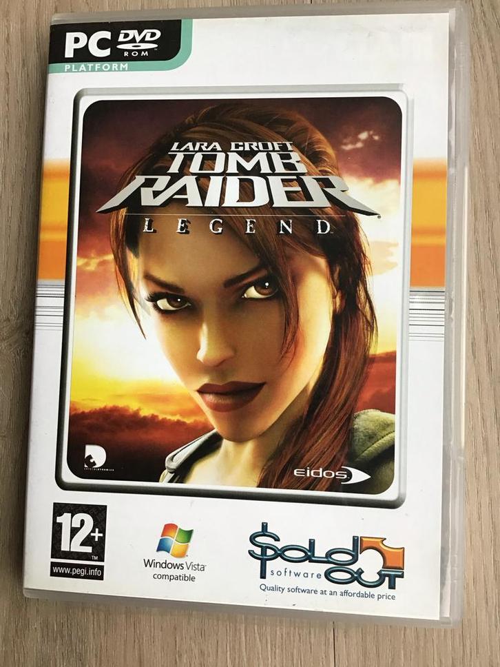 Lara Croft Tomb Raider: Legend - PC Dvd, Spelcomputers en Games, Games | Pc, Gebruikt, Avontuur en Actie, Vanaf 12 jaar, Ophalen of Verzenden