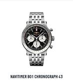 BREITLING NAVITIMER B01 CHRONOGRAPH 43, Sieraden, Tassen en Uiterlijk, Horloges | Heren, Ophalen, Staal, Staal, Breitling