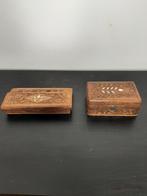 Vintage houten kistjes. India., Antiek en Kunst, Ophalen of Verzenden