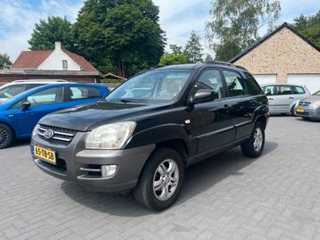 Kia Sportage 2.0 2WD Airco 2006 Zwart beschikbaar voor biedingen