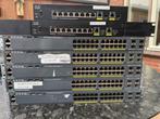 5 stuks Cisco POE netwerkswitches, Computers en Software, Netwerk switches, Ophalen, Gebruikt