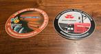 2 Massey Ferguson stickers o.a de MF 4370 jaar 2002, Verzamelen, Stickers, Ophalen of Verzenden
