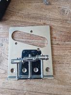 toploader telecaster brug met 3 barel zadels, Muziek en Instrumenten, Instrumenten | Onderdelen, Ophalen, Gebruikt, Elektrische gitaar
