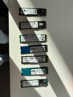 Diverse M.2 SSD’s – 256GB en 1 x 128GB er gratis bij, Computers en Software, Harde schijven, Intern, SSD, Ophalen of Verzenden