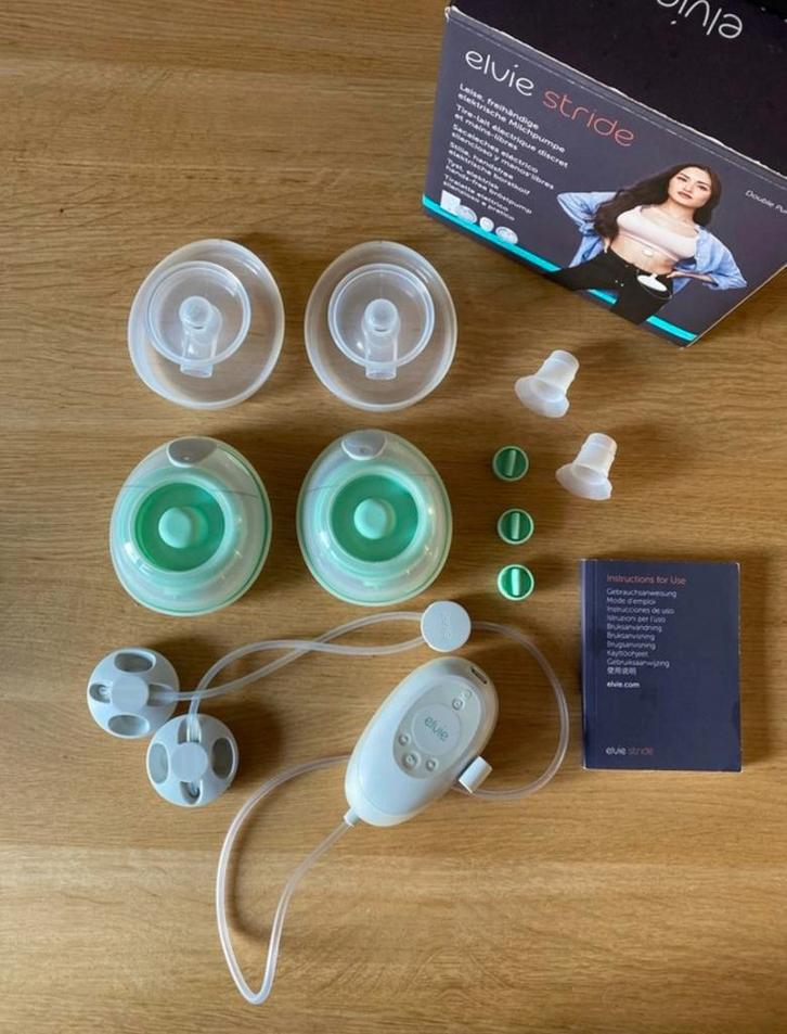 Elvie Stride met accessoires, Kinderen en Baby's, Babyvoeding en Toebehoren, Gebruikt, Borstkolf, Ophalen of Verzenden
