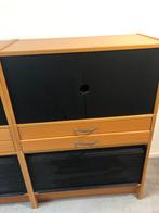 Kantoorkast met rolluik Effektiv beuken, Ophalen, Gebruikt, Meerdere deuren, 50 tot 100 cm