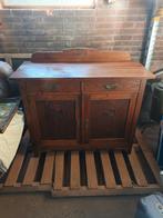 Antiek Eiken Dressoir, Huis en Inrichting, Kasten | Dressoirs, Ophalen, Gebruikt, 100 tot 150 cm, Eikenhout