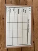 Familie Weekplanner Memobord Magneetbord, Huis en Inrichting, Ophalen of Verzenden, Zo goed als nieuw, Magneetbord
