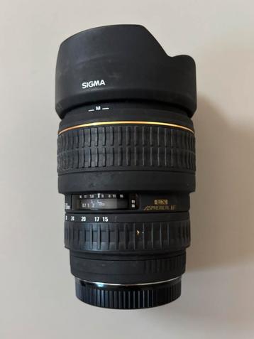 Sigma EX DG 15-30 f3,5-4,5 Groothoeklens voor Canon beschikbaar voor biedingen