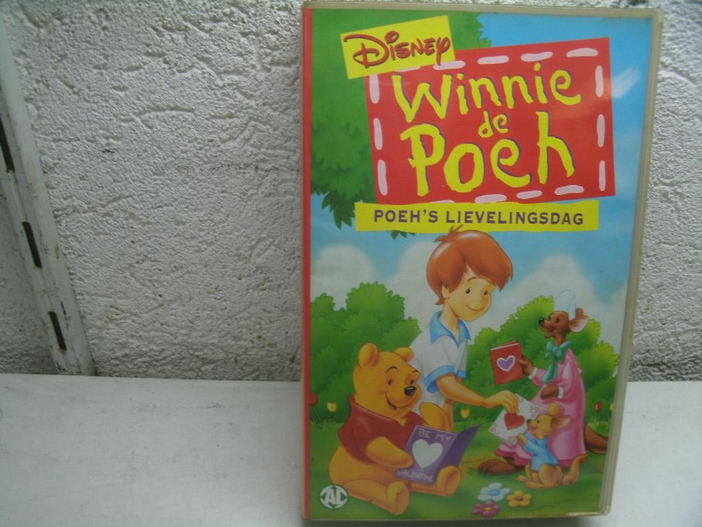 vhs 191a winnie lievelingsdag, Alle leeftijden, Ophalen of Verzenden, Gebruikt