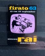 Sluitzegel Firato RAI 1963, Ophalen of Verzenden, Na 1940, Gestempeld