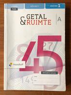 getal & ruimte wiskunde A Havo deel 1, Wiskunde A, HAVO, Ophalen of Verzenden, Zo goed als nieuw