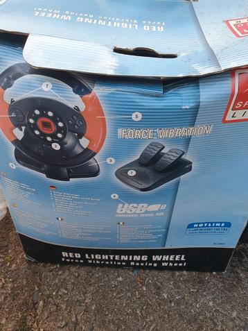 Speedlink Red Lightning Stuurwiel beschikbaar voor biedingen