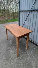 Teakhouten tafel., 50 tot 100 cm, Rechthoekig, Ophalen of Verzenden, Zo goed als nieuw