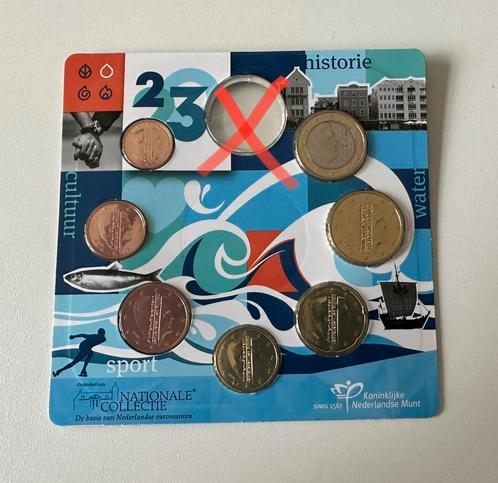 Nederland 2023 Jaarset (7 munten) in UNC blister, Postzegels en Munten, Munten | Nederland, Setje, Euro's, Koningin Beatrix, Ophalen of Verzenden