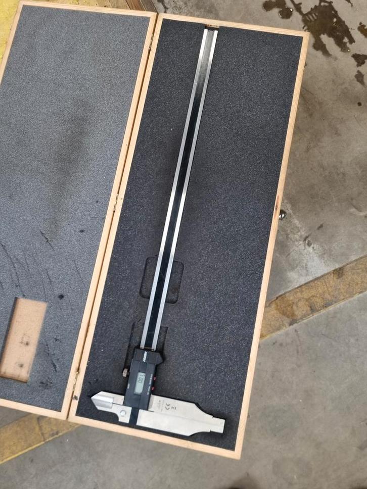 Digitale Schuifmaat - Precisie Meting, Doe-het-zelf en Verbouw, Meetapparatuur, Gebruikt, Afstand, Ophalen of Verzenden