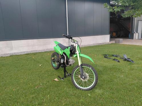 125cc crosmotor, Fietsen en Brommers, Minibikes, Midibikes en Pitbikes, Gebruikt, Pitbike, Ophalen