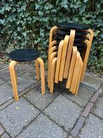 8 Vintage Krukjes Ikea Frosta / Artek Alvar Aalto, Huis en Inrichting, Ophalen of Verzenden, Gebruikt, Hout