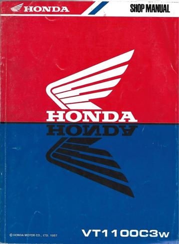 Honda VT1100 C 3w shop manual werkplaatsboek beschikbaar voor biedingen
