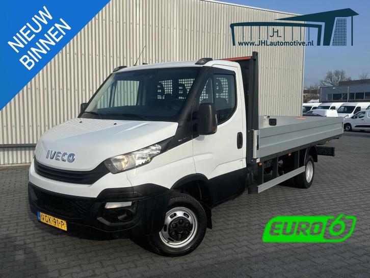 Iveco Daily 35C18 3.0 410*LAADBAK*CRUISE*A/C, Auto's, Bestelauto's, Bedrijf, Te koop, ABS, Alarm, Bluetooth, Centrale vergrendeling