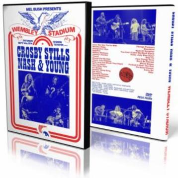 Crosby, Stills, Nash & Young live in London 1974 2 DVD beschikbaar voor biedingen
