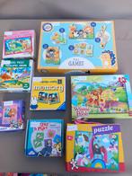 Leuke verzameling puzzels en spelletjes! Peuter, Ophalen, 10 tot 50 stukjes, Zo goed als nieuw, 2 tot 4 jaar