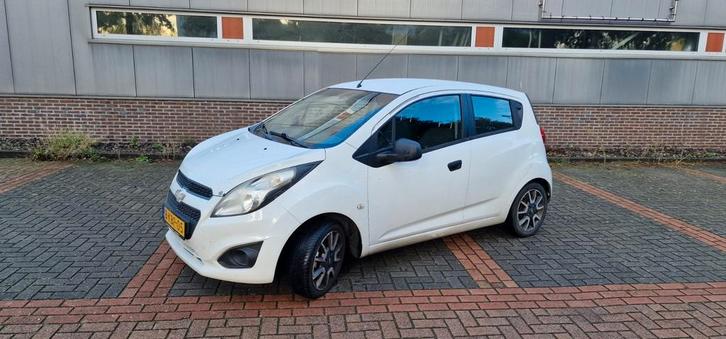 Chevrolet Spark 1.0 Bifuel 2013 Wit, Auto's, Chevrolet, Particulier, Spark, Benzine, B, Hatchback, Handgeschakeld, Origineel Nederlands