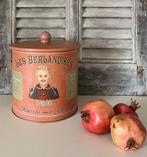 Grote ronde snoeptrommel Les Berlandises Bonbons, Verzamelen, Ophalen of Verzenden, Zo goed als nieuw, Overige