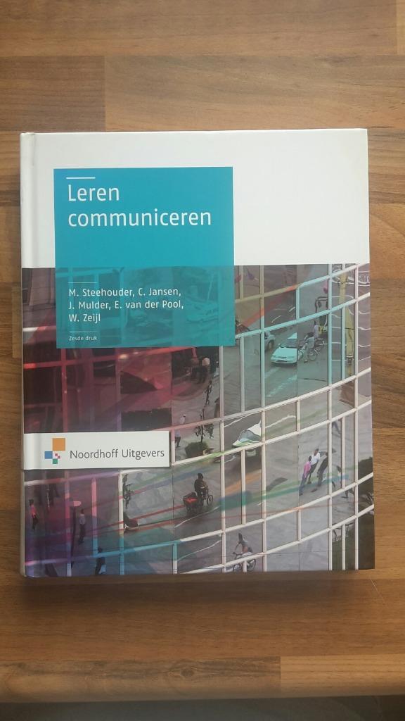 9789001788926 6e druk Leren Communiceren, Boeken, Studieboeken en Cursussen, Gelezen, HBO, Ophalen of Verzenden