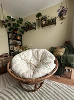 Papasan stoel rond stoel boho ratan, Ophalen, Zo goed als nieuw, Eén