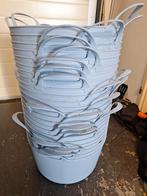 Plastic flexibele emmers bakken 24x, Ophalen of Verzenden, Gebruikt