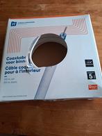 85 Meter Coax Kabel + Connectoren - Nieuwstaat, Ophalen, Zo goed als nieuw, 10 meter of meer, Coaxiale kabel