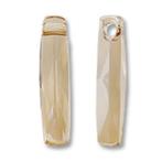 Swarovski 6460 Golden Shadow 20mm Per Stuk € 5,50, Ophalen of Verzenden, Nieuw, Hanger